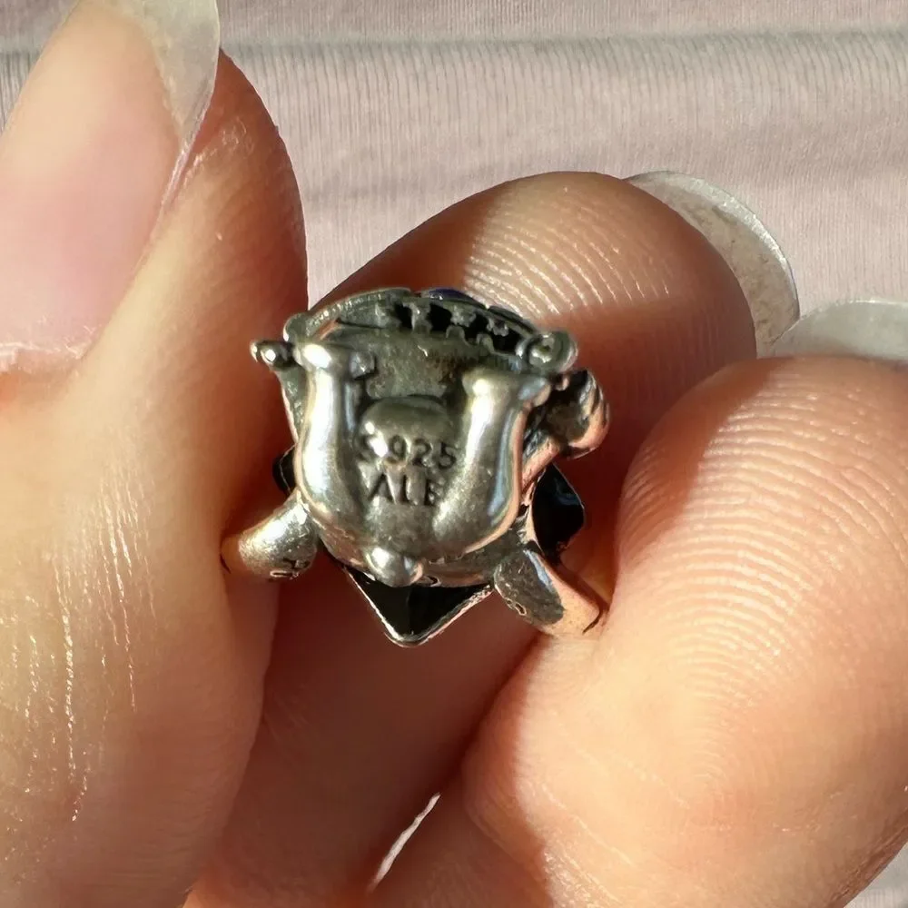 NWOT Pandora x Stitch Graduation 2025 “Proud” Silver Pandora Charm 793789C01